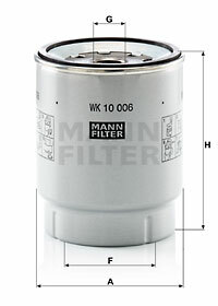 Filtr paliwa WK 10 006 z MANN-FILTER MANN+HUMMEL GMBH