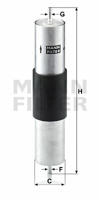 Filtr paliwa WK 516/1 MANN-FILTER MANN+HUMMEL GMBH