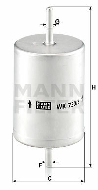 Filtr paliwa WK 730/5 MANN-FILTER MANN+HUMMEL GMBH