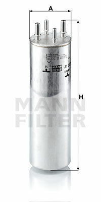 Filtr paliwa WK 857/1 MANN-FILTER MANN+HUMMEL GMBH