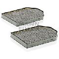 Filtr kabinowy przeciwpyłkowy do Audi, CUK 2949-2, MANN-FILTER MANN+HUMMEL GMBH w ofercie sklepu e-autoparts.pl 