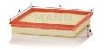 Filtr powietrza do Subaru, C 22 038, MANN-FILTER MANN+HUMMEL GMBH w ofercie sklepu e-autoparts.pl 