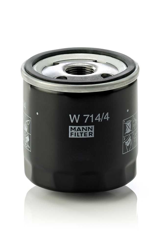 Filtr oleju do Fiata, W 714/4, MANN-FILTER MANN+HUMMEL GMBH w ofercie sklepu e-autoparts.pl 