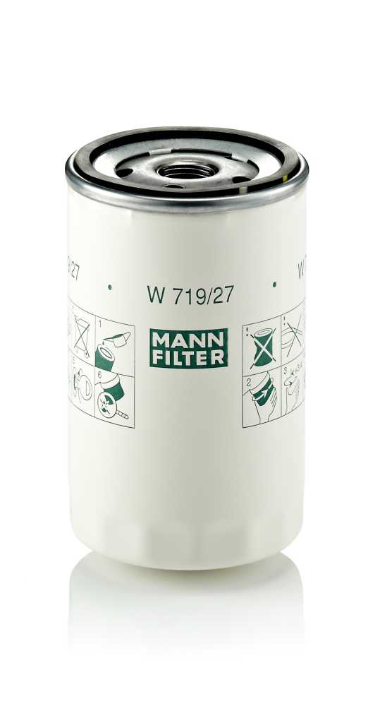 Filtr oleju do Forda, W 719/27, MANN-FILTER MANN+HUMMEL GMBH w ofercie sklepu e-autoparts.pl 