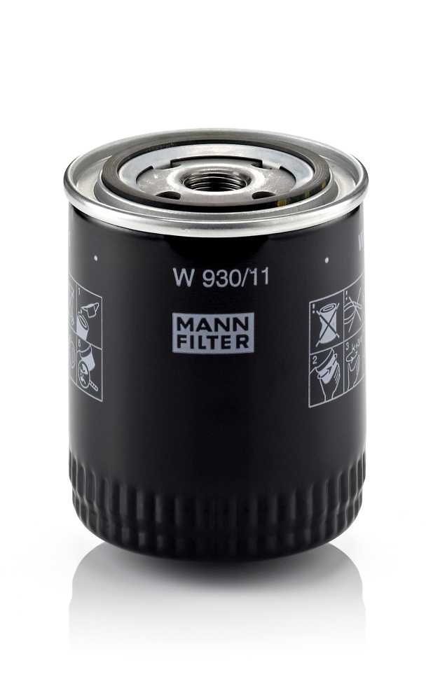 Filtr oleju do Forda, W 930/11, MANN-FILTER MANN+HUMMEL GMBH w ofercie sklepu e-autoparts.pl 