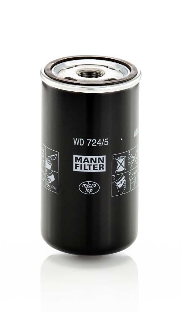 Filtr hydrauliczny, automatyczna skrzynia biegów, WD 724/5, MANN-FILTER MANN+HUMMEL GMBH w ofercie sklepu e-autoparts.pl 