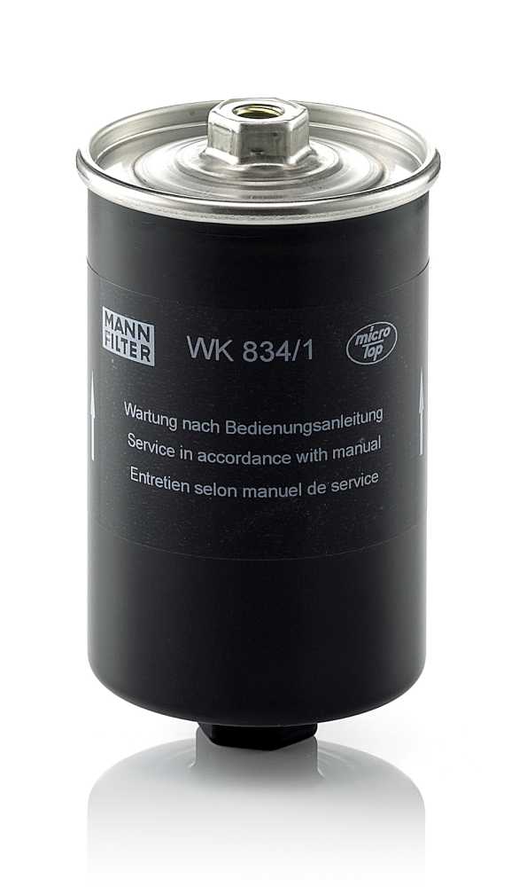 Filtr paliwa do Audi, WK 834/1, MANN-FILTER MANN+HUMMEL GMBH w ofercie sklepu e-autoparts.pl 