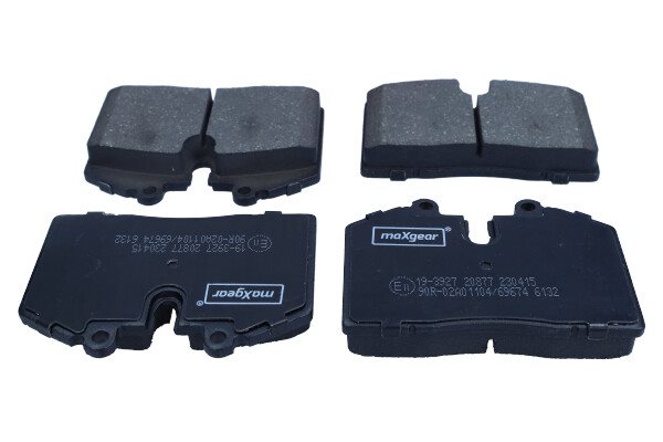 KLOCKI HAM. PORSCHE P. 911/928/944 83-97 do Porsche, 19-3927, MAXGEAR w ofercie sklepu e-autoparts.pl 