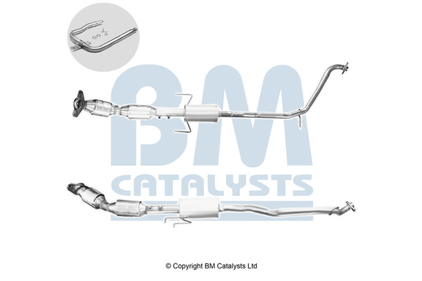 Katalizator EURO 5  do Toyoty, BM91975H, BM CATALYSTS w ofercie sklepu e-autoparts.pl 