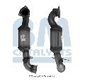 Katalizator, Approved do Peugeota, BM91499H, BM CATALYSTS w ofercie sklepu e-autoparts.pl 