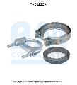 Zestaw montażowy, rura wydechowa do VW, FK50226, BM CATALYSTS w ofercie sklepu e-autoparts.pl 