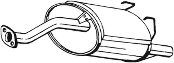 Tłumik końcowy 163-203 BOSAL INTERNATIONAL N.V.