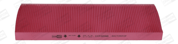 Filtr kabinowy przeciwpyłkowy, BACTERSTOP CCF0209B CHAMPION