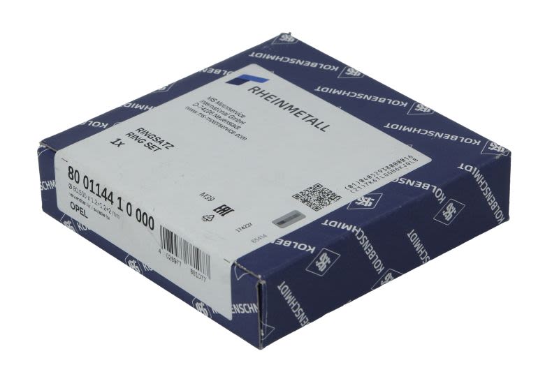 Zestaw pierścieni tłokowych do Opla, 800114410000, KOLBENSCHMIDT w ofercie sklepu e-autoparts.pl 
