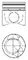 Tłok, 40074600, KOLBENSCHMIDT w ofercie sklepu e-autoparts.pl 