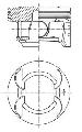 Tłok do Opla, 41492600, KOLBENSCHMIDT w ofercie sklepu e-autoparts.pl 