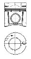 Tłok, 93231600, KOLBENSCHMIDT w ofercie sklepu e-autoparts.pl 