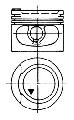 Tłok do Audi, 93928620, KOLBENSCHMIDT w ofercie sklepu e-autoparts.pl 