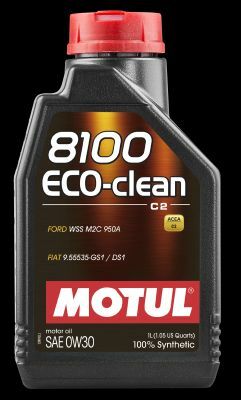 Olej, 8100 ECO-CLEAN 0W30 102888 MOTUL
