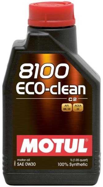 Olej silnikowy, 8100 ECO-CLEAN 0W30 do Mitsubishi, 17010, MOTUL w ofercie sklepu e-autoparts.pl 