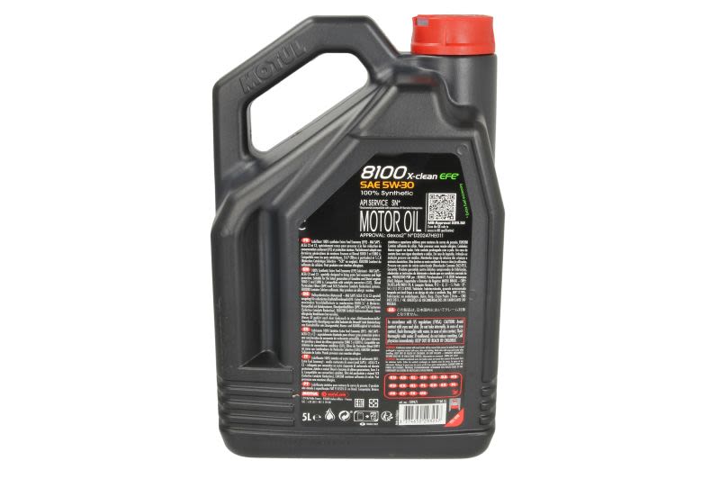 Olej, 8100 X-CLEAN EFE 5W30, 109471, MOTUL w ofercie sklepu e-autoparts.pl 