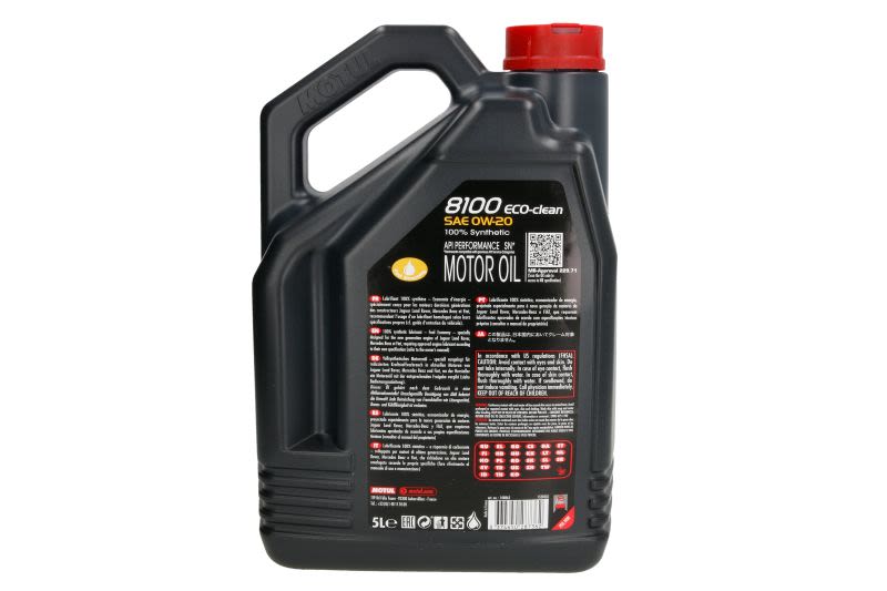 Olej, 8100 ECO-CLEAN 0W20, 108862, MOTUL w ofercie sklepu e-autoparts.pl 