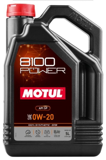 Olej silnikowy 8100 POWER 0W20 5L 8100 POWER 0W20 5L MOTUL