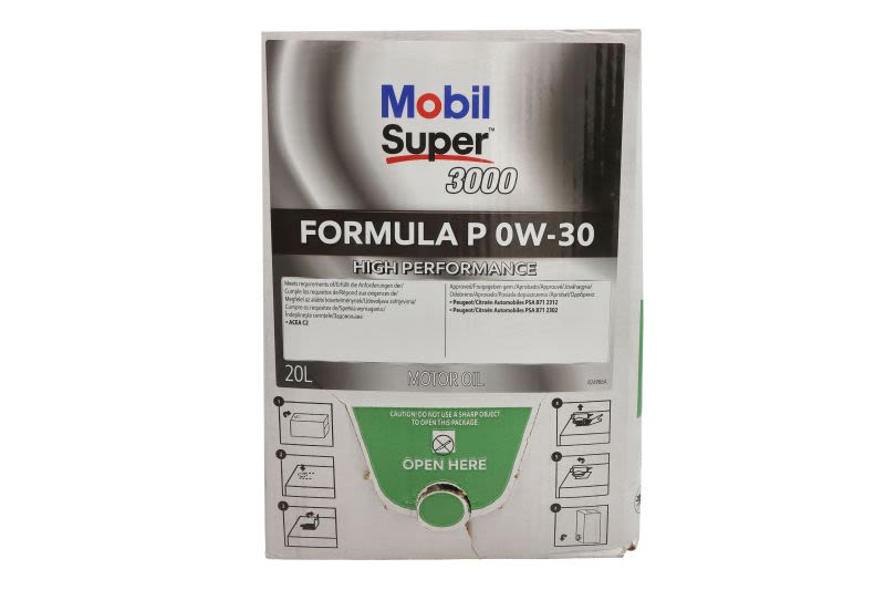 Olej, Mobil Super 3000 Formula P 0W-30, 154535, MOBIL w ofercie sklepu e-autoparts.pl 