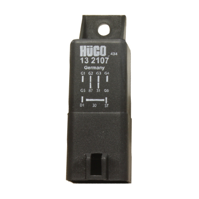 Przekaźnik, układ ogrzewania wstępnego, Hueco 132107 HÜCO