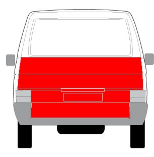 Obudowa drzwi do VW, 6508-04-9558721P, BLIC w ofercie sklepu e-autoparts.pl 