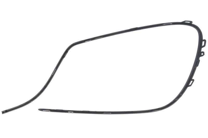 Listwa atrapy zderzaka przód/zewnątrz L (Dół, AMG STYLING, plastik, czarny)  do Mercedesa, 6502-07-3510923P, BLIC w ofercie sklepu e-autoparts.pl 