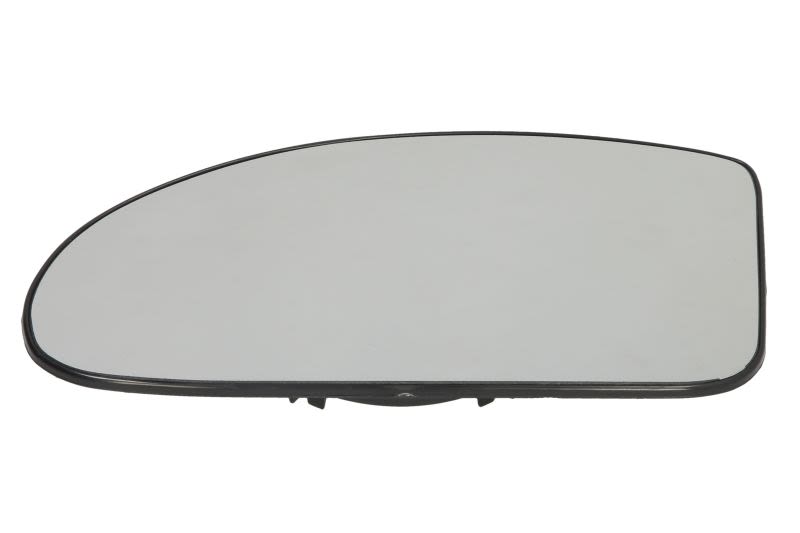 Szkło lusterka zewnętrznego L (wypukłe, okrągłe zapięcie)  do Forda, 6102-02-1291396P, BLIC w ofercie sklepu e-autoparts.pl 