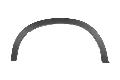 Listwa ozdobna / ochronna, błotnik do BMW, 5703-04-0097596P, BLIC w ofercie sklepu e-autoparts.pl 