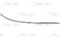 Listwa ozdobna / ochronna, zderzak do Mercedesa, 6502-07-3518922P, BLIC w ofercie sklepu e-autoparts.pl 