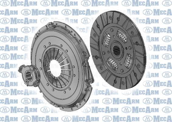 Zestaw sprzęgieł MK10231 MECARM