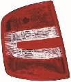 Lampa tylna zespolona do Skody, 665-1910L-UE, DEPO Auto Parts w ofercie sklepu e-autoparts.pl 