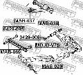 Śruba do regulacji pochylenia koła do Mitsubishi, 0429-006, FEBEST w ofercie sklepu e-autoparts.pl 