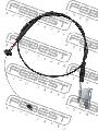 Linka gazu do Mitsubishi, 0499-ACCS, FEBEST w ofercie sklepu e-autoparts.pl 
