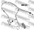 Linka gazu do Mitsubishi, 0499-ACCS, FEBEST w ofercie sklepu e-autoparts.pl 
