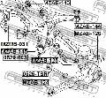 Śruba do regulacji pochylenia koła do Mazdy, 0529-003, FEBEST w ofercie sklepu e-autoparts.pl 