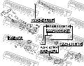 Śruba do regulacji pochylenia koła do Hyundia, 2229-001-KIT, FEBEST w ofercie sklepu e-autoparts.pl 