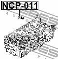 Pierścień uszczelniający, wtryskiwacz do Nissana, NCP-011, FEBEST w ofercie sklepu e-autoparts.pl 