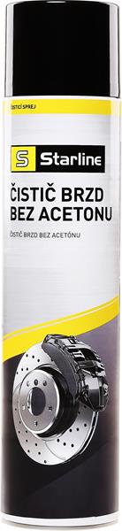 ZMYWACZ  DO HAMULCOW  BEZ ACETONU 600ML STARLINE ACST025 STARLINE