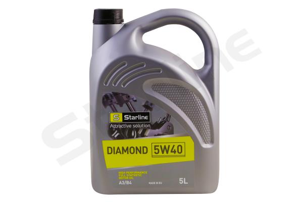 OLEJ DIAMOND  5W40   5L  API SM/CF   ACEA A3/B3/B4  MB 229.3  VW 502.00/505.00, RN710 NA D-5 STARLINE