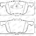 Klocki hamulcowe - komplet, Jurid White Low Dust573209JC, JURID w ofercie sklepu e-autoparts.pl 