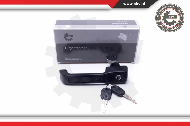 KLAMKA DRZWI PRZÓD PRAWY FIAT UNO do Fiata, 96SKV808, SKV w ofercie sklepu e-autoparts.pl 