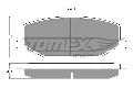 KLOCKI HAMULC. SUZUKI SAMURAI 1,3  84- do Suzuki, 1936, TOMEX-C w ofercie sklepu e-autoparts.pl 