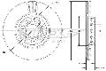 TARCZA HAMULC. AUDI A6  01-04 WEN. do VW, TX71-97, TOMEX-C w ofercie sklepu e-autoparts.pl 