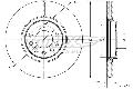 TARCZA HAMULC. OPEL ASTRA G,H 99- do Saaba, TX72-03, TOMEX-C w ofercie sklepu e-autoparts.pl 