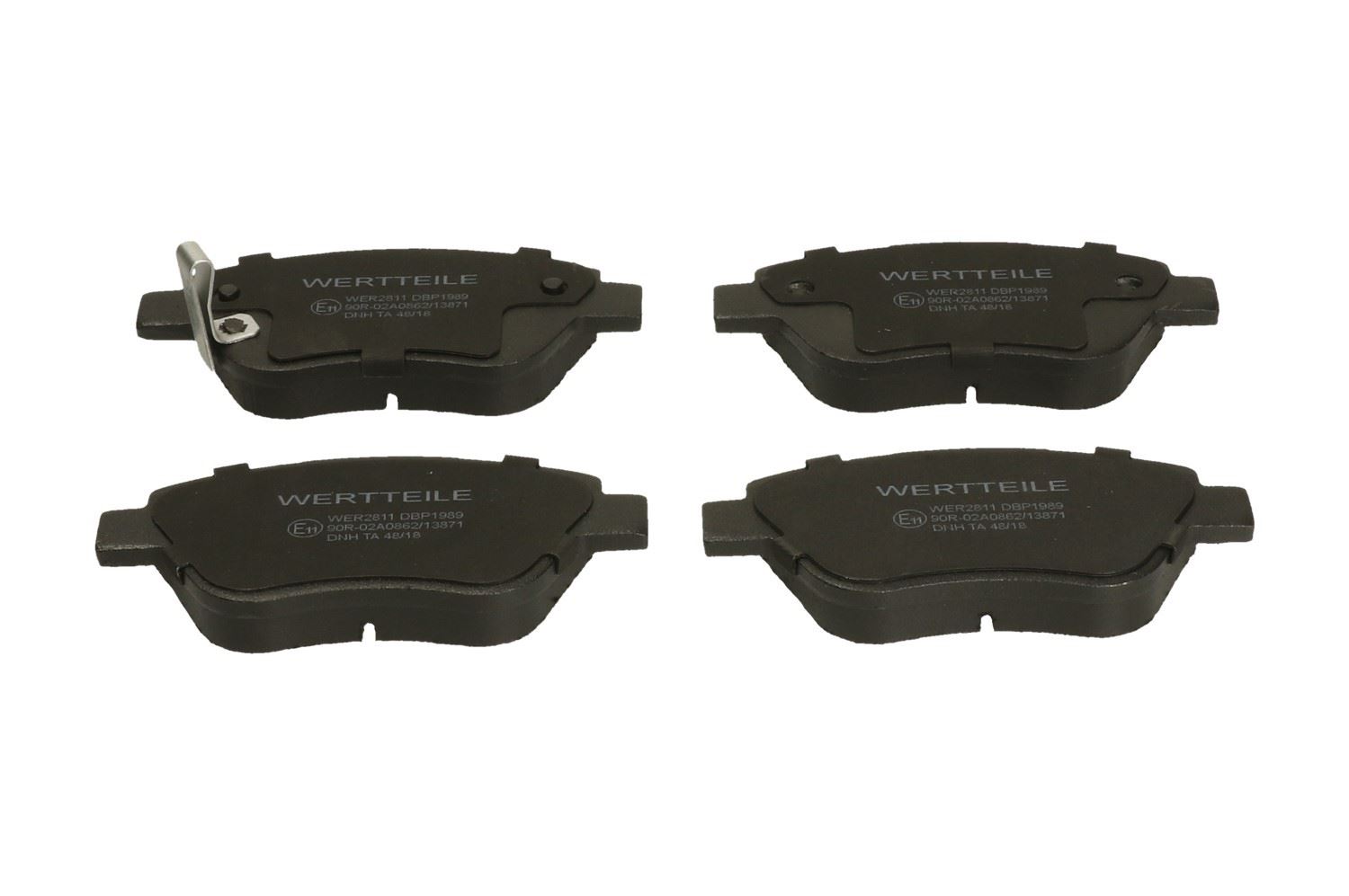 KLOCKI HAM WERTTEILE WER2811 OPEL CORSA D 1.0, 1.2, 1.3CDTI, 1.4 06- WER2811 WER WERTTEILE